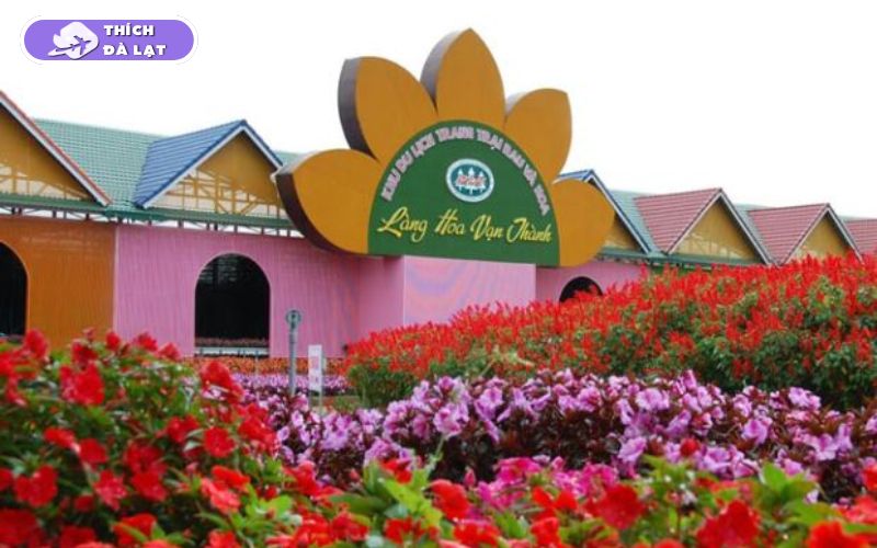 làng hoa vạn thành