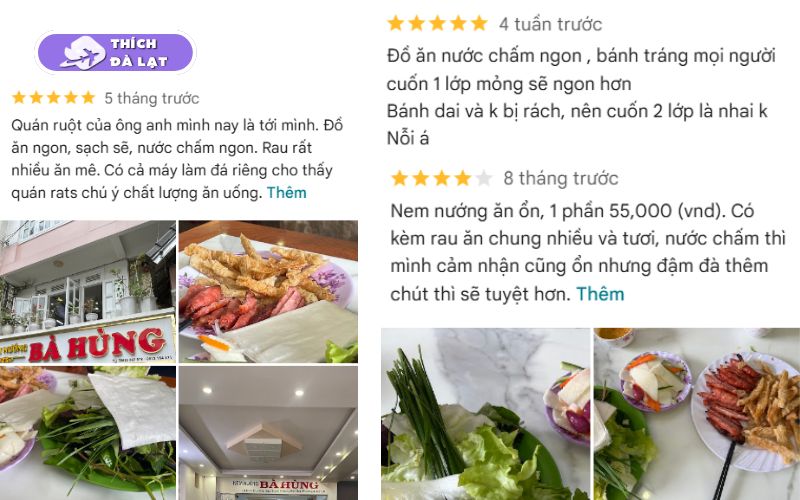 nem nướng bà hùng