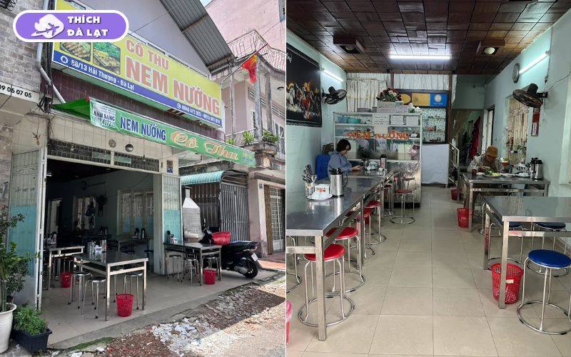 nem nướng cô thu