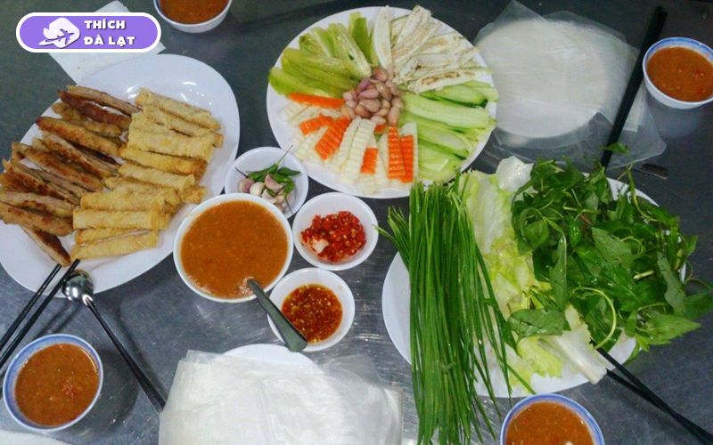 nem nướng cô thu