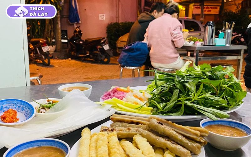 nem nướng cô thu