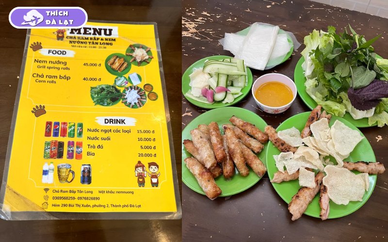 nem nướng tân long