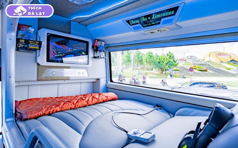xe giường đôi đi đà lạt