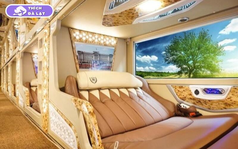 xe giường đôi đi đà lạt