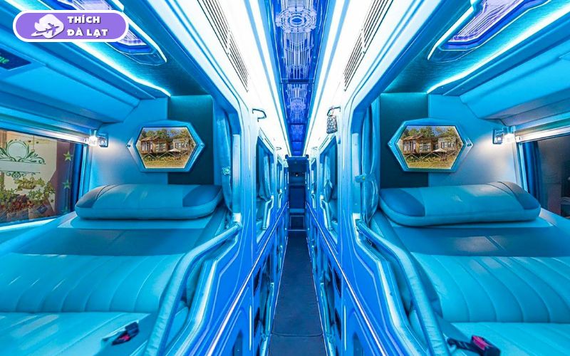 xe giường đôi đi đà lạt
