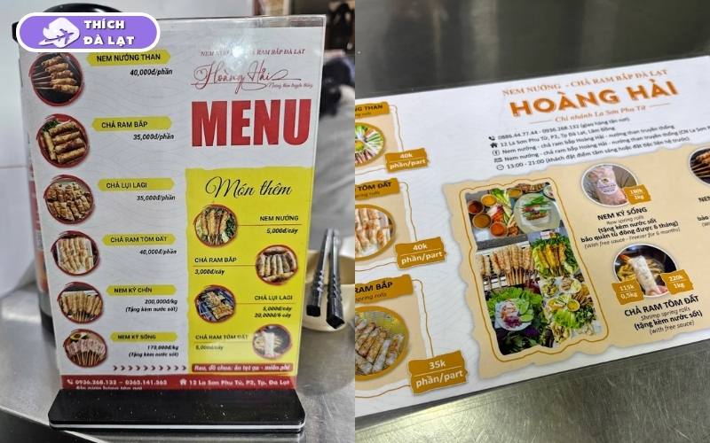 nem nướng hoàng hải