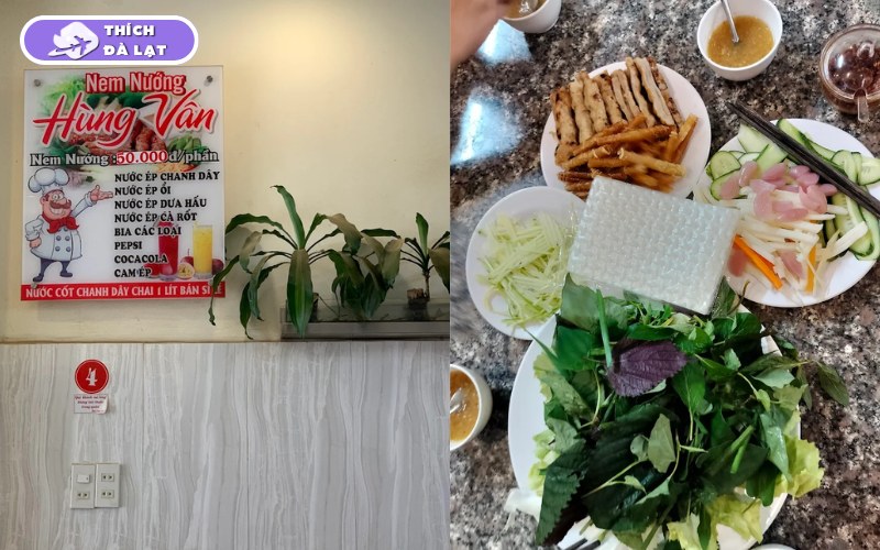 nem nướng hùng vân