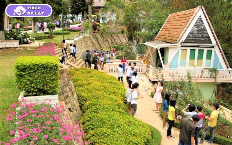 vườn hoa minh tâm đà lạt