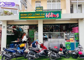 bánh ướt lòng gà hằng