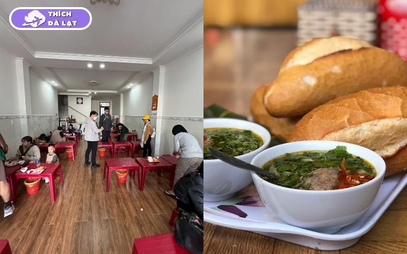 bánh mì xíu mại cô hồng đà lạt
