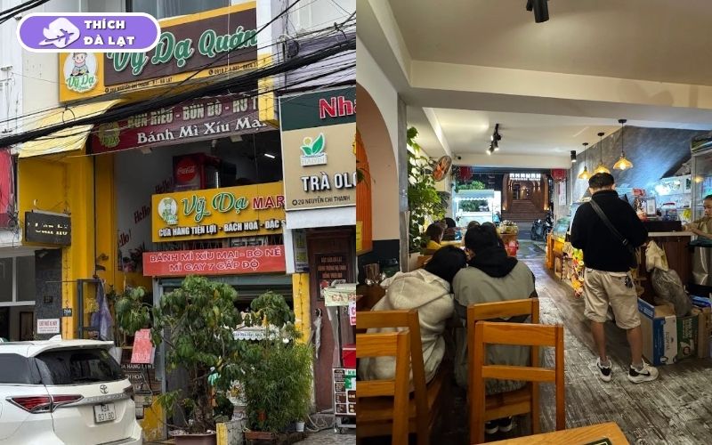 bánh mì xíu mại vỹ dạ quán