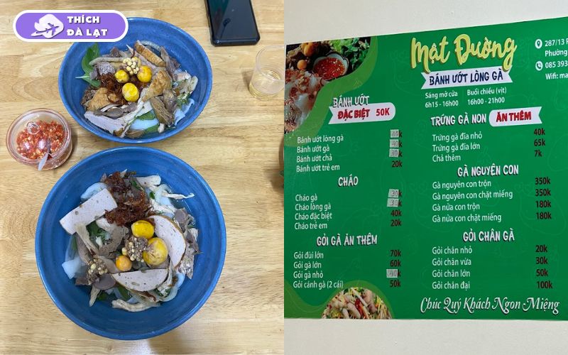 Top 15+ quán bánh ướt lòng gà Đà Lạt ngon và chất lượng 19 bánh ướt lòng gà đà lạt