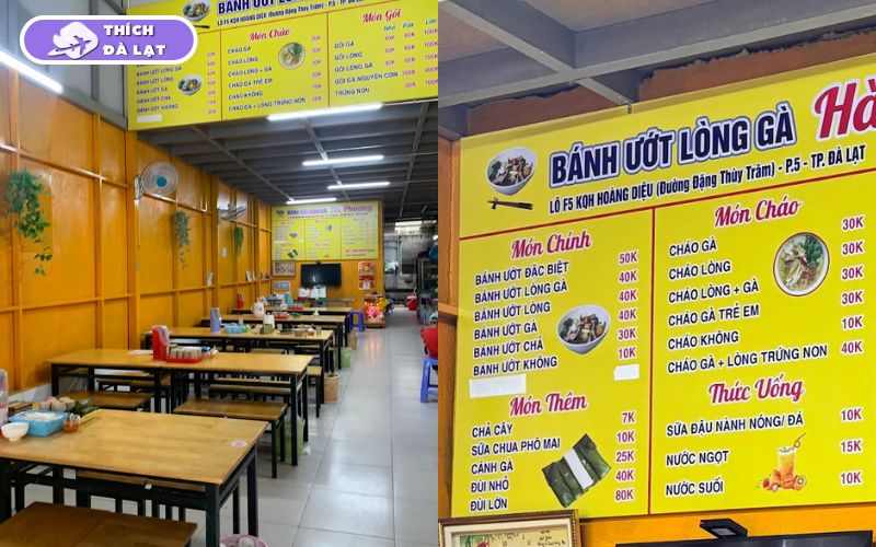 Top 15+ quán bánh ướt lòng gà Đà Lạt ngon và chất lượng 20 bánh ướt lòng gà đà lạt