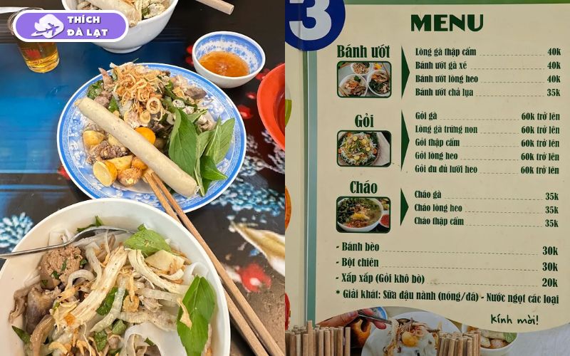 Top 15+ quán bánh ướt lòng gà Đà Lạt ngon và chất lượng 22 bánh ướt lòng gà đà lạt