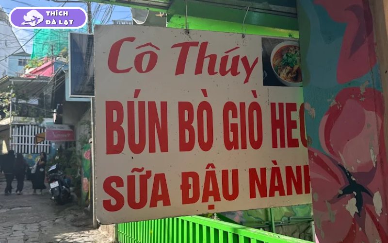 Review chi tiết về quán bún bò cô Thuý Đà Lạt chuẩn phố núi 8 bún bò cô thuý đà lạt