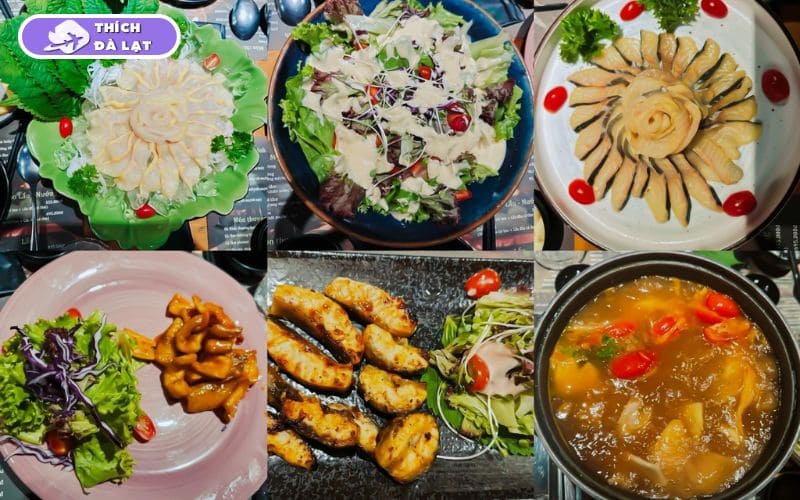 Review chi tiết về quán lẩu cá tầm Xe Lửa Đà Lạt độc lạ - giá rẻ 23 cá tầm xe lửa đà lạt