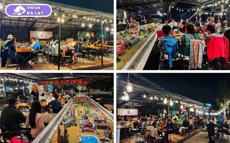 Review chi tiết về quán lẩu cá tầm Xe Lửa Đà Lạt độc lạ - giá rẻ 15 cá tầm xe lửa đà lạt