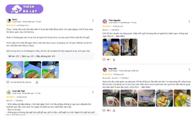 Review chi tiết về quán Hạnh Sữa Việt Anh Đà Lạt luôn đông đúc 10 hạnh sữa việt anh