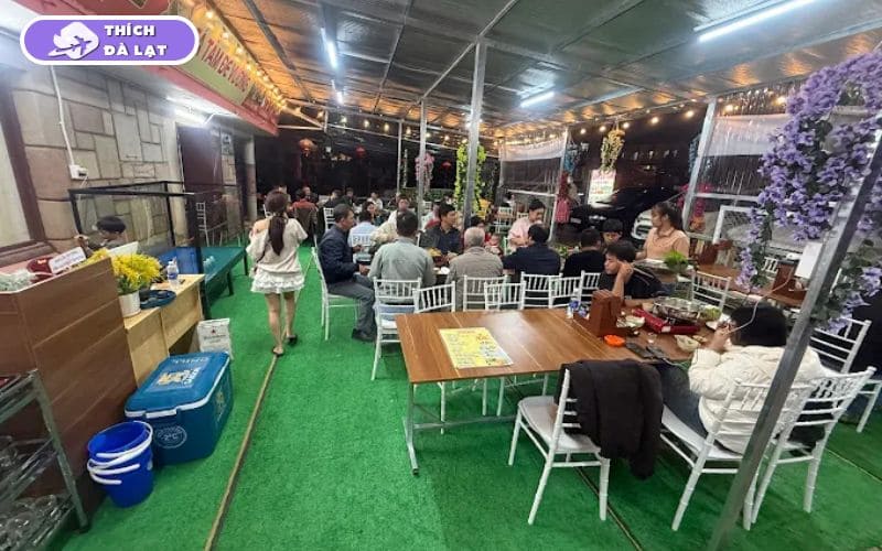 Review chi tiết về quán lẩu cá tầm Đế Vương lâm Đồng đông khách 13 lẩu cá tầm đế vương lâm đồng