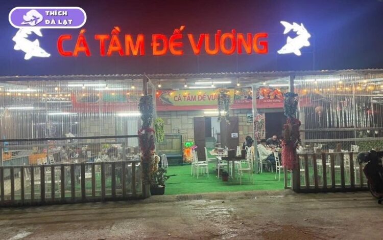 lẩu cá tầm đế vương lâm đồng