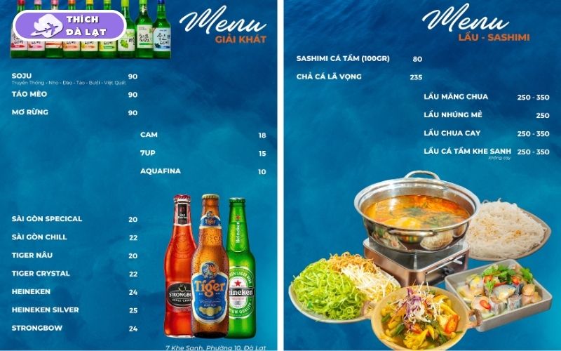 Review chi tiết về quán lẩu cá tầm Khe Sanh tươi ngon đông khách 16 lẩu cá tầm khe sanh