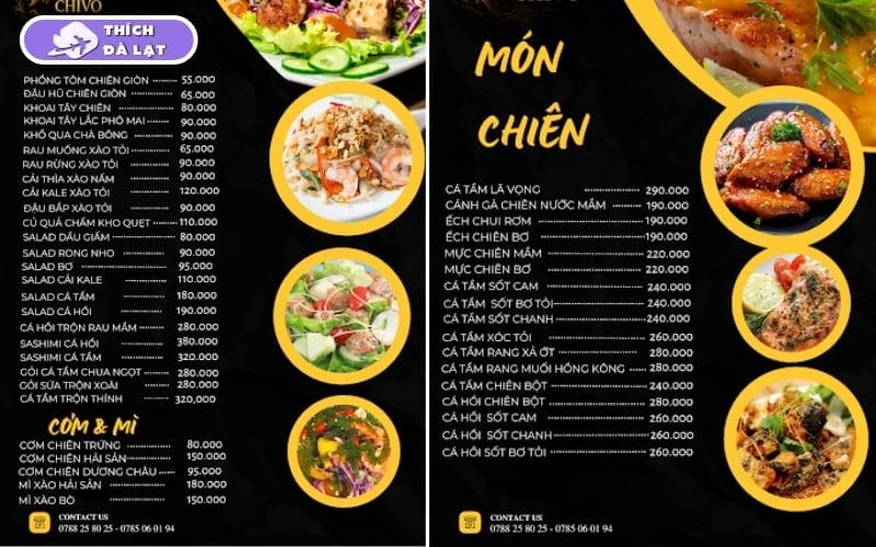 Review chi tiết nhà hàng cá tầm cá hồi Đà Lạt - Chivo tươi ngon 27 nhà hàng cá tầm cá hồi đà lạt - chivo