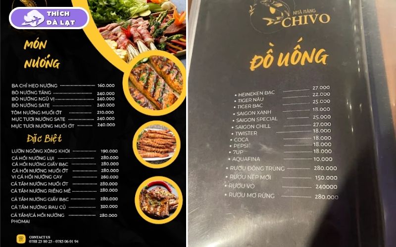 Review chi tiết nhà hàng cá tầm cá hồi Đà Lạt - Chivo tươi ngon 28 nhà hàng cá tầm cá hồi đà lạt - chivo