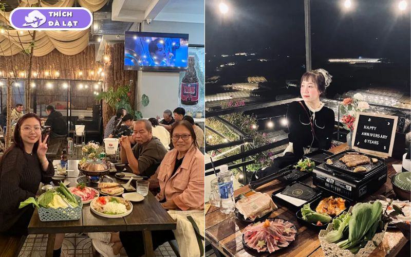 Review mới nhất về Tầm Bóp Tiệm Lẩu Nướng Đà Lạt menu đa dạng 31 tầm bóp tiệm lẩu nướng